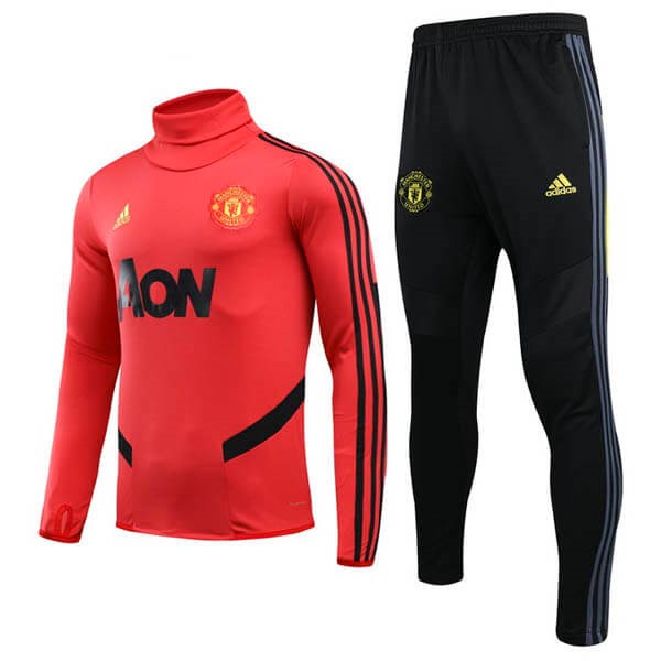 Chandal Manchester United 2020-2021 Rojo Amarillo Negro